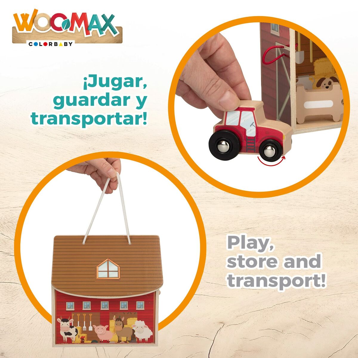 Farm állatokkal Woomax (10 pcs)